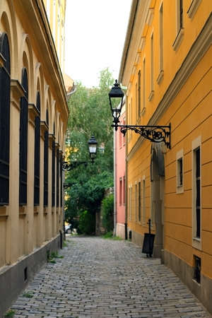 Old European Streetの写真素材