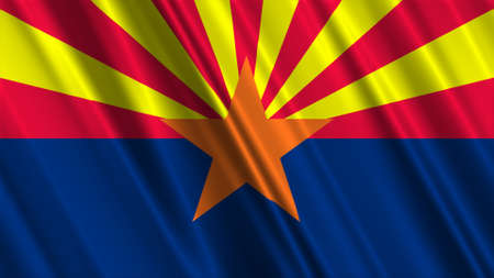 Arizona Flagの写真素材