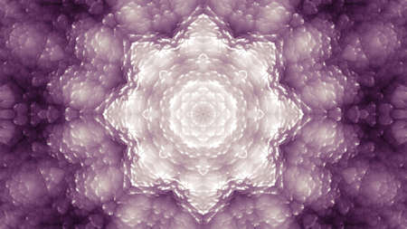 Pale Pink Glassy Abstract Kaleida Style Background Illustration