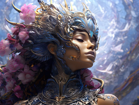All Seeing Empath Super Sensitive Human Manifestation AI Artworkの素材