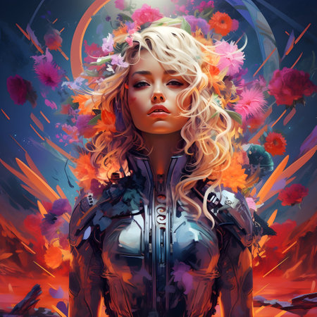 All Seeing Empath Super Sensitive Human Manifestation AI Artworkの素材