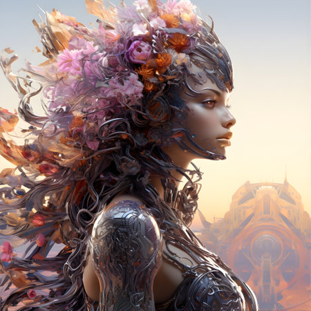 All Seeing Empath Super Sensitive Human Manifestation AI Artworkの素材
