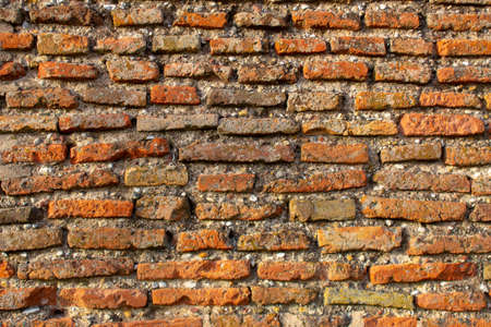The wall from the old Latin church not far from Gornji Matejevac. Serbiaの写真素材
