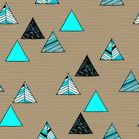 Vector abstract Hand drawn background for design and decoration textile, covers, package, wrapping paper.のイラスト素材