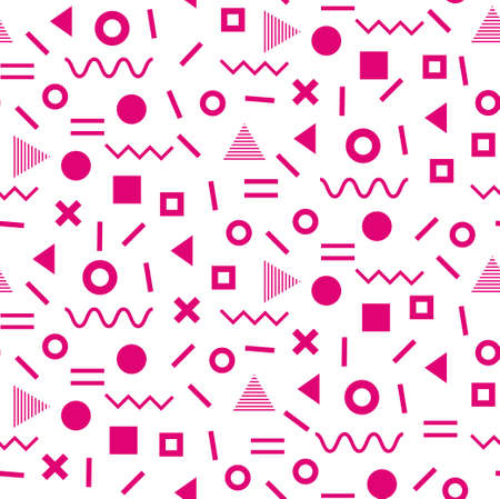 Retro style texture, pattern and geometric elements. Modern abstract design poster, cover, card...
