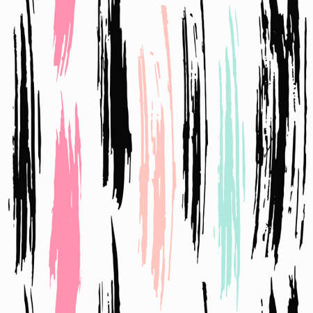 Hand drawn abstract pastel colors seamless patternのイラスト素材