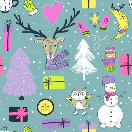 A Seamless pattern for your design.のイラスト素材