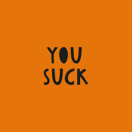 Vector quote phrases illustration, trendy style.のイラスト素材