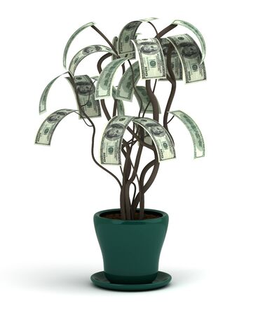 Make money with US Dollarsの写真素材