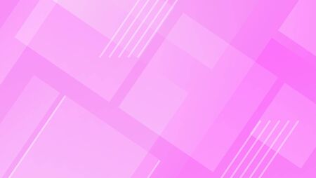 Minimal geometric pink background. Dynamic shapes composition.のイラスト素材