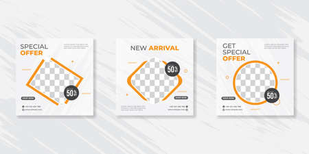 Digital business marketing social media post template.のイラスト素材