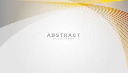abstract wavy background white and gold colors modern background designのイラスト素材