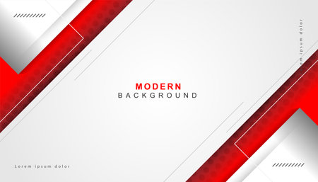 Abstract red gray gray white blank space modern futuristic background vector illustration design.のイラスト素材