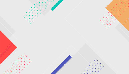abstract geometric shape minimalist backgroundのイラスト素材