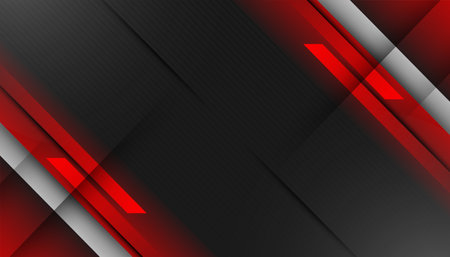 Abstract futuristic background in red and black colorsのイラスト素材