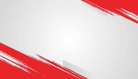 Abstract red background with curve on whiteのイラスト素材