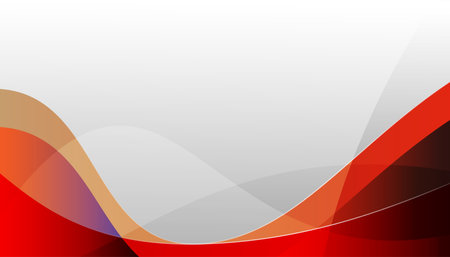 Abstract Colorful Waves Background Designのイラスト素材