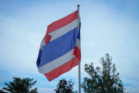 Thailand flag.の写真素材