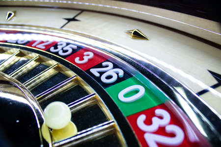 casino roulette gameの写真素材