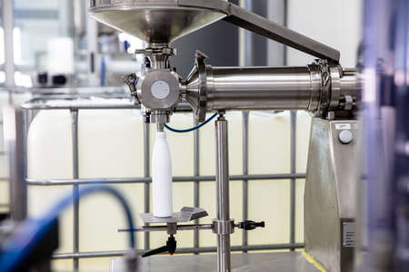 Cosmetic industry equipment and production process
