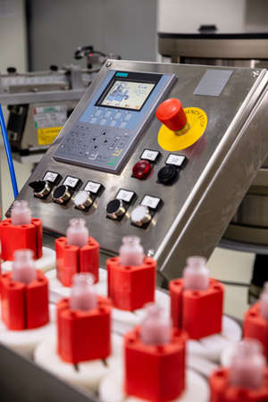 Cosmetic industry equipment and production processの写真素材