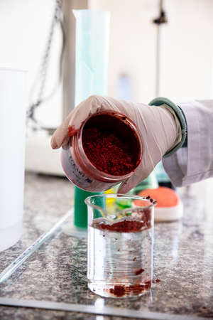 Cosmetic industry equipment and production processの写真素材