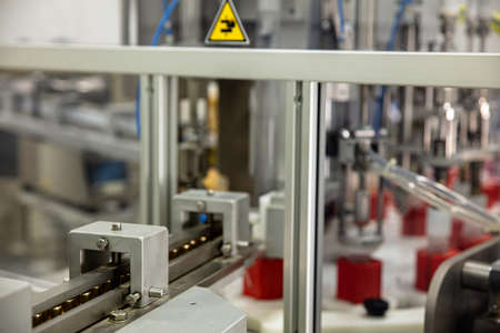 Cosmetic industry equipment and production process