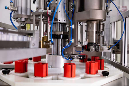 Cosmetic industry equipment and production process
