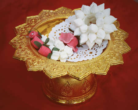 Garland for mother in mother's day at Thailandの素材