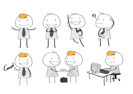 businessman vectorのイラスト素材