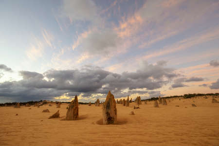 Pinnacles Desert at Nambung National Park in Western Australia