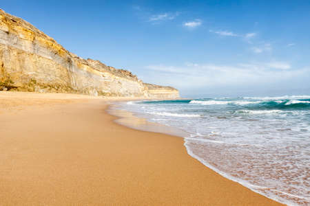 Gibson Steps beach, Victoria, Australiaの写真素材