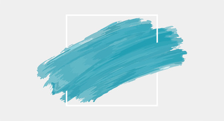 Blue watercolor background for your design, watercolor background concept, vector.のイラスト素材