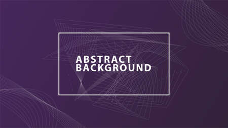 Abstract modern gradient purple Geometric background, vector.