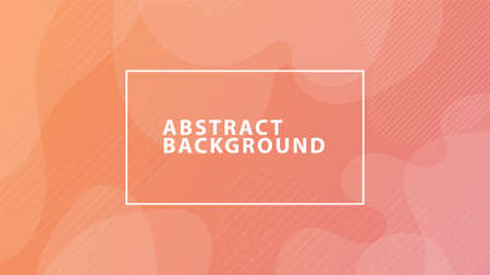 Abstract modern gradient orange  Geometric background,Eps10 vector.