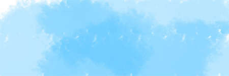 Abstract light blue watercolor for background, vector.のイラスト素材