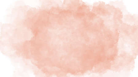 Orange watercolor spot banner background for textures backgrounds and web banners design, Halloween background.のイラスト素材