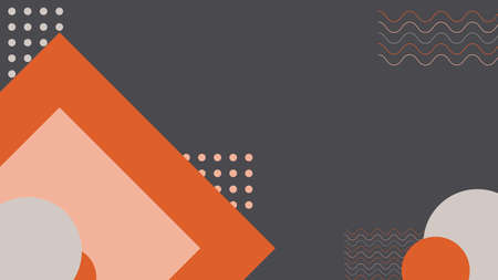 Abstract creative backgrounds in minimal trendy style with copy space for your design, Japanese...