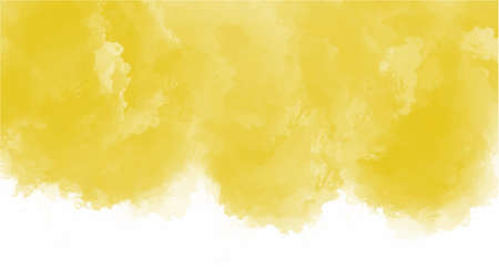 Yellow watercolor background for textures backgrounds and web banners designのイラスト素材