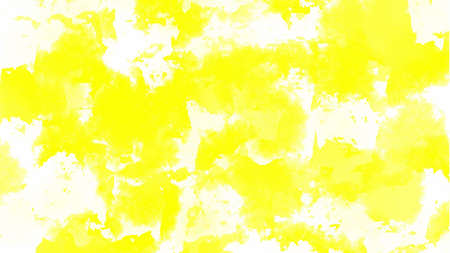 Yellow watercolor background for textures backgrounds and web banners designのイラスト素材