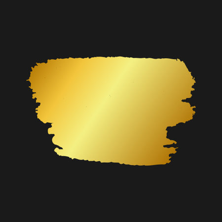 golden paint strokes to make a background for your designのイラスト素材