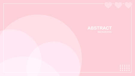Abstract modern pink fluid gradient background, Valentine background, Valentine concept, vector.のイラスト素材