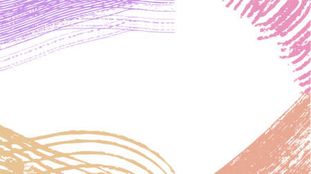 soft Colorful watercolor background for your design, watercolor background concept, vector.のイラスト素材