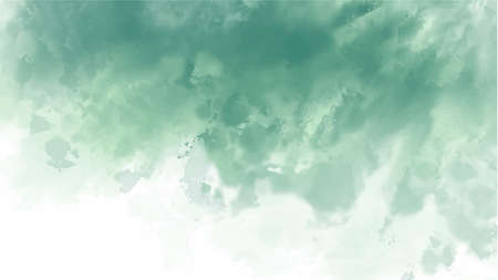 Green watercolor background for textures backgrounds and web banners designのイラスト素材