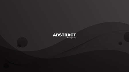 Dark black and green lines background. Modern dark abstract vector textureのイラスト素材