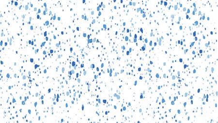 Blue blots watercolor background, illustration vector.のイラスト素材