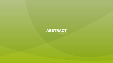 Abstract green wave modern background with copy space, vector.のイラスト素材