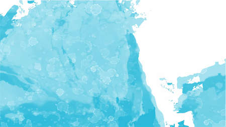 Blue watercolor background for textures backgrounds and web banners designのイラスト素材