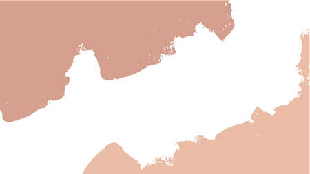 pink and earth tone watercolor, Minimal Design for text, packaging, vector illustration.のイラスト素材