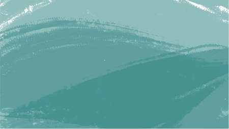 Green watercolor background for your design, watercolor background concept, vector.のイラスト素材